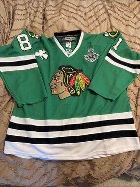Nhl Blackhawks Green Jersey